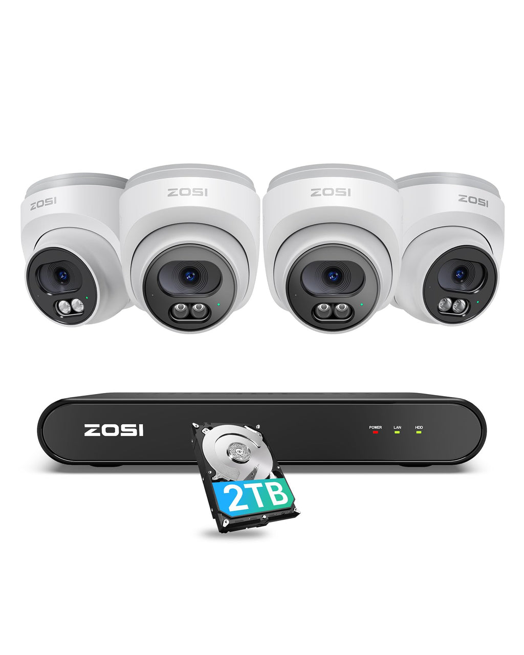 Zosi Dome Camera Set
