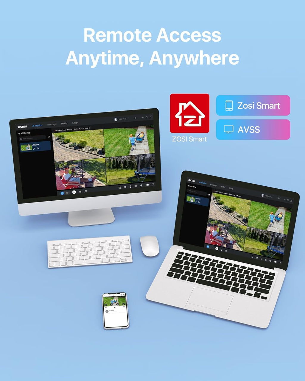 Zosi Dome Camera Set