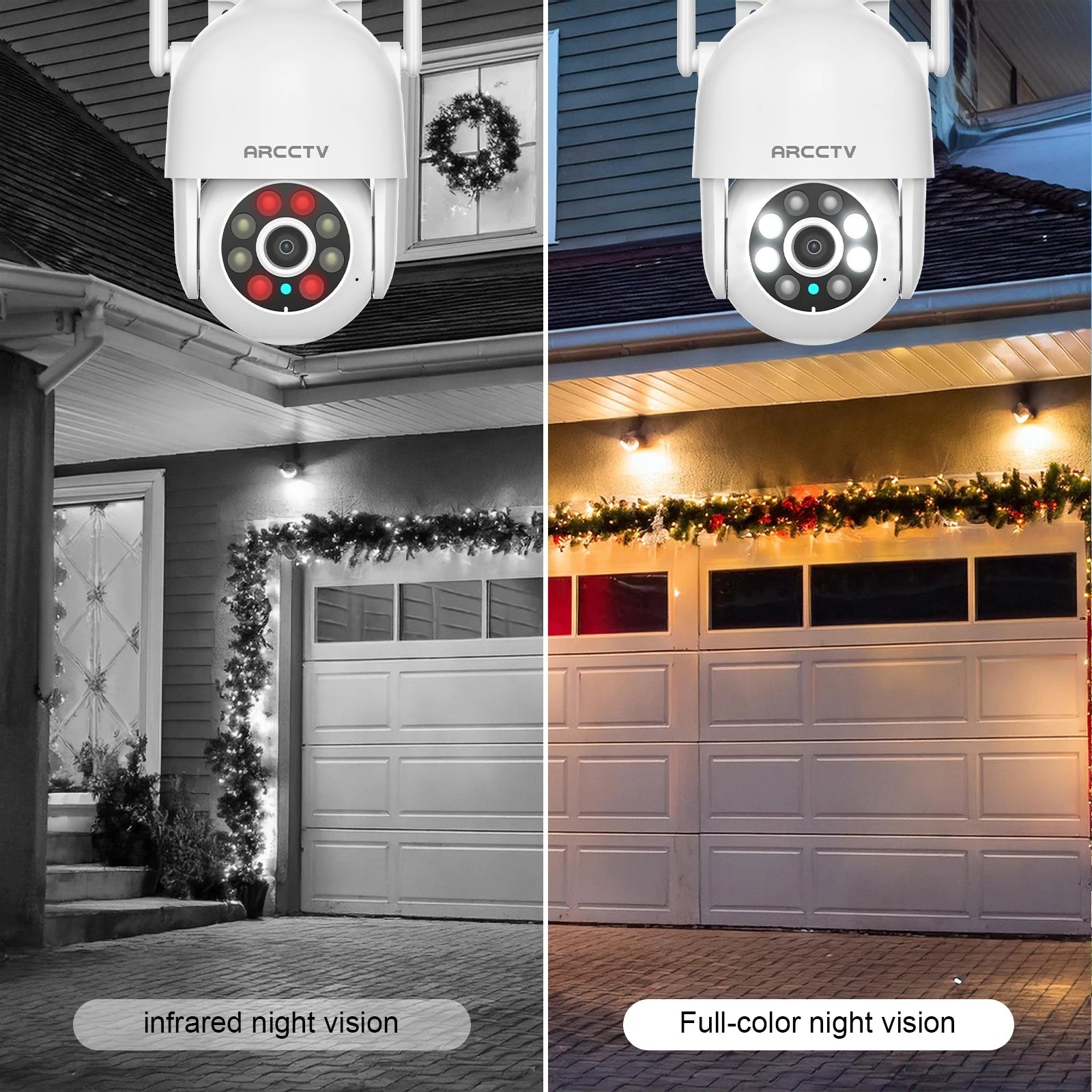 Caméra WiFi Intelligente ARCCTV 3MP – Sécurité Totale, Vision Nocturne Couleur - Serrures connectée, intelligentes et sécurisées, iSmartLock.fr