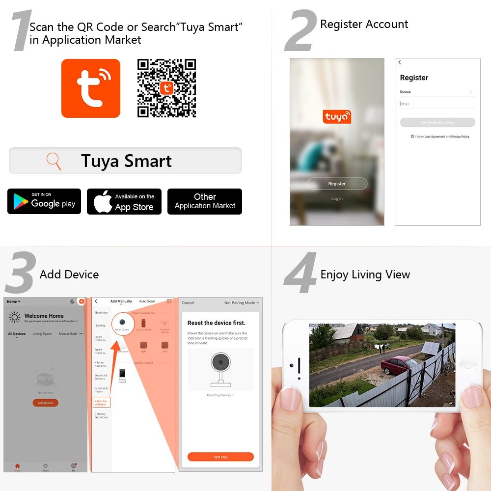Kit de vidéosurveillance intelligent Sans Fil MOVOLS Vision Nocturne Couleur - Serrures connectée, intelligentes et sécurisées, iSmartLock.fr