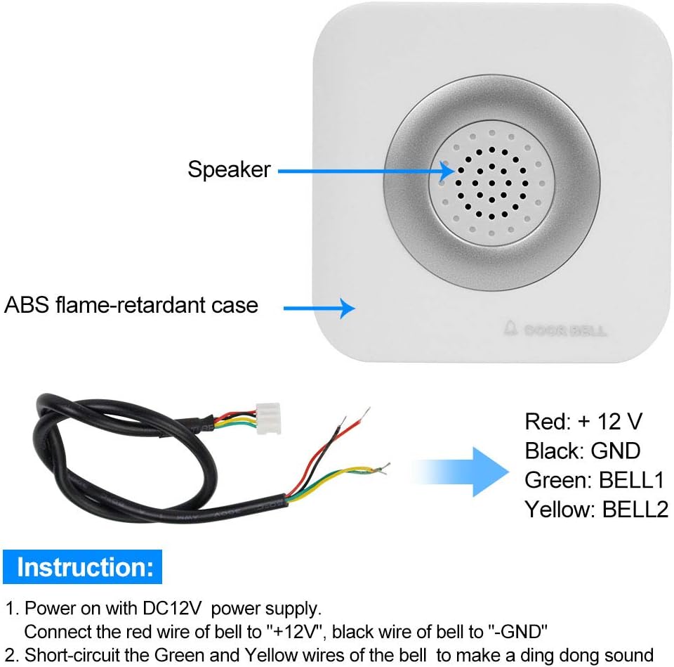 Kit de Contrôle d’Accès RFID – Clavier avec Alimentation 12V, Serrure Électrique - Serrures connectée, intelligentes et sécurisées, iSmartLock.fr