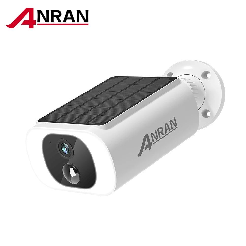 Caméra de Surveillance WiFi Solaire ANRAN C3 – 3MP Full HD, Vision Nocturne Couleur - Serrures connectée, intelligentes et sécurisées, iSmartLock.fr
