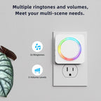 Capteur de Porte et Fenêtre Intelligent BITIWEND – Alerte Lumineuse RGB ; Sonore - Serrures connectée, intelligentes et sécurisées, iSmartLock.fr