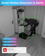 Système de Vidéosurveillance 8 Canaux 1080p – 4 Caméras Extérieures Étanches - Serrures connectée, intelligentes et sécurisées, iSmartLock.fr