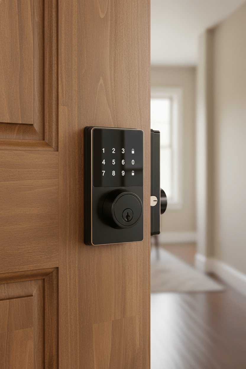 Serrure Intelligente Noqiz M22 SN – Sécurité Sans Clé avec Clavier Tactile &amp; Verrouillage Automatique - Serrures connectée, intelligentes et sécurisées, iSmartLock.fr