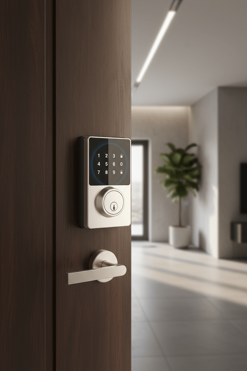 Serrure Intelligente Noqiz M22 SN – Sécurité Sans Clé avec Clavier Tactile &amp; Verrouillage Automatique - Serrures connectée, intelligentes et sécurisées, iSmartLock.fr