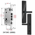 Serrure connectée Tuya Smart Lock – Empreinte, Mot de passe, Carte IC, USB d'urgence - Serrures connectée, intelligentes et sécurisées, iSmartLock.fr