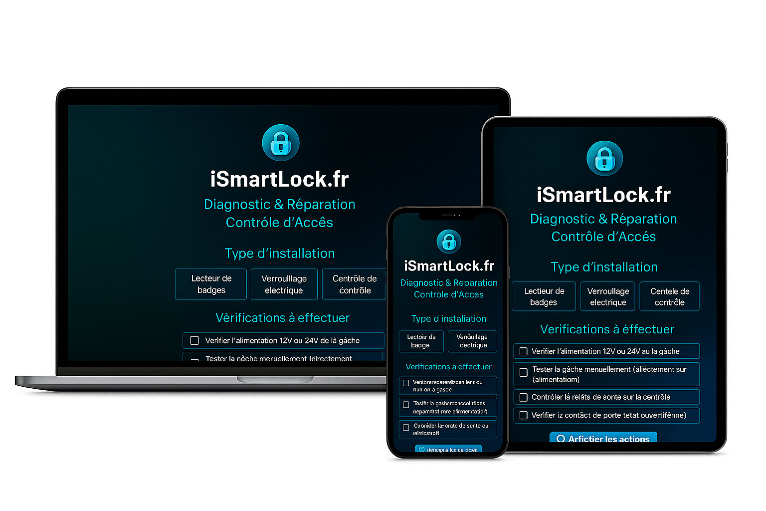 iSmartLock Diagnostic Contrôle d’Accès - Serrures connectée, intelligentes et sécurisées, iSmartLock.fr