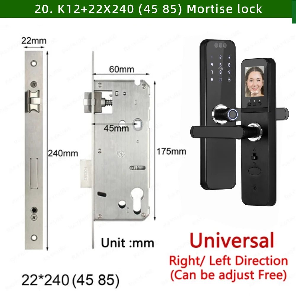 Serrure connectée intelligente WiFi – Reconnaissance faciale 3D, empreinte - Serrures connectée, intelligentes et sécurisées, iSmartLock.fr