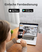 Système de Vidéosurveillance ANNKE 5MP 8 Canaux – Vision Nocturne 30M, Détection IA - Serrures connectée, intelligentes et sécurisées, iSmartLock.fr