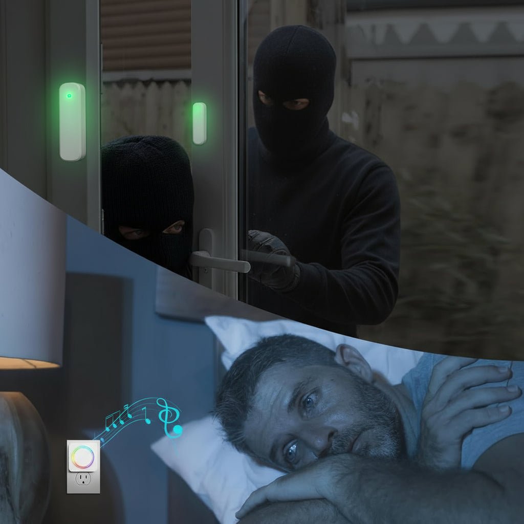 Capteur de Porte et Fenêtre Intelligent BITIWEND – Alerte Lumineuse RGB ; Sonore - Serrures connectée, intelligentes et sécurisées, iSmartLock.fr