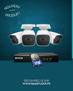 Système de Vidéosurveillance ANNKE 5MP 8 Canaux – Vision Nocturne 30M, Détection IA - Serrures connectée, intelligentes et sécurisées, iSmartLock.fr