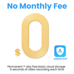 Caméra de Surveillance WiFi Solaire ANRAN C3 – 3MP Full HD, Vision Nocturne Couleur - Serrures connectée, intelligentes et sécurisées, iSmartLock.fr