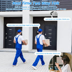 Caméra de Surveillance WiFi Solaire ANRAN C3 – 3MP Full HD, Vision Nocturne Couleur - Serrures connectée, intelligentes et sécurisées, iSmartLock.fr