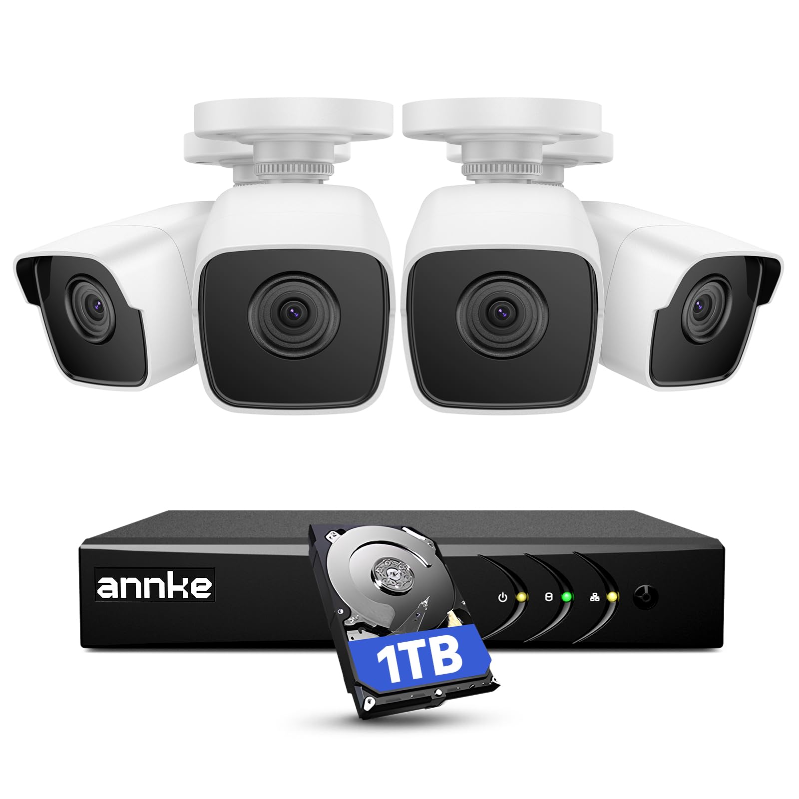 Système de Vidéosurveillance ANNKE 5MP 8 Canaux – Vision Nocturne 30M, Détection IA - Serrures connectée, intelligentes et sécurisées, iSmartLock.fr